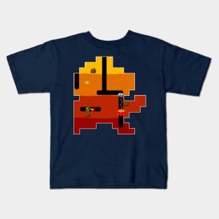 Dig Dug Tribute Kids T-Shirt